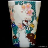【ギフト プレゼント】サンリオ 九谷焼 タンブラー 麗和コラボ 3種 コップ カップ 大人可愛い 和風 贈り物 九谷結窯