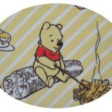 コンパクトバス タオル プー 約50cm×120cm 子供から 大人まで人気の ディズニーキャラクターDisney♪