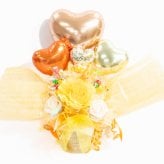 キャンディー バルーンフラワー アレンジ 花 プレゼント 卒業 卒園 造花 ブーケ ギフト オレンジ ピンク 水色 誕生日 女性 友達 退職祝い 上司 還暦祝い 結婚記念日 母の日 両親 子供会 推し活 推しカラー カスタム 選べる 風船  送料無料（一部地域除外）