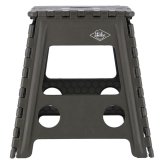 フォールディングステップスツール H22cm WH 1個箱 ホワイト・カーキ・ブラック 3色展開 スタッキング 椅子 チェア 省スペース おしゃれ シンプル 新生活 家具 インテリア 不二貿易