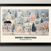 日本製 メリー クリスマス Xmas Christmas サンタクロース ビンテージイラスト A3 サイズ ポスター アート おしゃれ 絵画 インテリア 北欧 イラスト マット紙 艶消し アートパネル 額 フレーム デザイン 壁掛け ギフト 新築祝い ディスプレイ  速達 送料無料