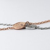 ハワイアンジュエリー ペアブレスレット つけっぱなし 刻印 ステンレス 金属アレルギー ブランド 大人 シンプル オーバル サファイア ルビー ハワジュ 金アレ サージカルステンレス 2本セット クリスマス 誕生日 記念日 プレゼント テラグラティア Terra-gratia PairBracelet【lstb016pair】