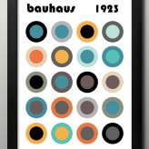 日本製 バウハウス BAUHAUS ミッドセンチュリー A3 サイズ ポスター アート おしゃれ 絵画 インテリア 北欧 イラスト マット紙 艶消し アートパネル 額 フレーム デザイン 壁掛け ギフト 新築祝い ディスプレイ  速達 送料無料
