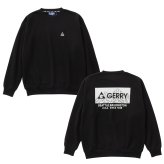 【予約】GERRY ジェリー スウェット トレーナー メンズ レディース gea-m0032 裏起毛 バックプリント 長袖 刺繍 クルーネック 防寒 ビッグシルエット オーバーサイズ アメカジ アウトドア ストリート カジュアル M L LL 2026FW Karlas 別注
