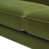 ジェニファーテイラー ソファ 3人掛け ソファー Elaine V036 Velour Olive Green Jennifer Taylor アメリカ家具 ファブリック 布張り おしゃれソファ アンティーク おしゃれ ジェニファー お手入れも簡単です