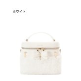 【無料ラッピング】 サマンサベガ Samantha Vega バニティバッグ アクセントリボン ファー 可愛い レディース ブランド 正規品 新品 ギフト プレゼント 人気 おすすめ 誕生日 記念日 クリスマス 送料無料 svg522482
