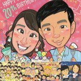 成人のギフトに、感謝が自然に伝わる似顔絵です。初めての似顔絵注文でも安心です。 プレゼント 似顔絵 成人 ギフト 手描き 名入れ 贈り物 成人 記念 成人式 20歳 家族 友人 女性 男性 修正無料 下書き確認 名入れ 似てる サプライズ そっくり 喜ばれる 20歳 記念 一生もの 成人式 ハロウィン 贈答品 卒寿祝い 快気祝い キレイ オーダーメイド 傘寿祝い 喜寿祝い ホワイトデー カラフル