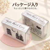 加熱式タバコ対応 シガレットケース No Smoke No Life 可愛い 猫 犬 小物入れ シルバー マルチハードケース 看板にゃん子 看板わん子 収納ボックス 銀 カートリッジケース 電子タバコケース プレゼント ギフト