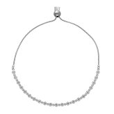 スワロフスキー swarovski ブレスレット チェーンブレスレット 5677813 Matrix Tennis マトリックステニス アクセサリー レディース シルバー+ホワイト 海外正規品