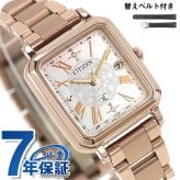 シチズン クロスシー hikari collection 腕時計 ブランド レディース チタン 数量限定 ダイヤモンド 電波ソーラー CITIZEN xC ES9506-54N