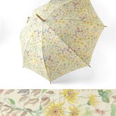 【Cou Pole クーポール】晴雨兼用 リバティプリント 桜ハンドル 長傘 / UVカット日傘 (CC-73007)レディース LIBERTY 花柄 フラワー 紫外線対策 日本製 アンブレラ プレゼント ギフト coupole 雨傘 母の日 クリスマス 60代 50代 40代 30代