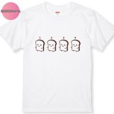 パンTシャツ スライス食パンTシャツ 全3色 デザインが選べます パン好きさんギフト パンデザイン パングッズ 
