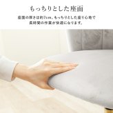 ダイニングチェア くすみカラー 回転チェア ベロアチェア 幅63cm キャスター付き キャスター 昇降式 高さ調整 ダイニングチェア イス チェア 椅子 シンプル ピング ライトグレー グレー アイボリー テレワーク リビング学習 スチール 韓国 家具