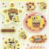 サンリオ ポムポムプリン カプセル＆ラメシール 文具 Sanrio