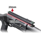 M3 スーパー90 ショーティ用 ドットサイトマウント ホルダータイプ シェルホルダー 2本 3本 5本 マルイ 20mmレール ガン カスタム GUN-DT9
