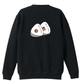 バスケ トレーナー スウェット メンズ レディース ジュニア 裏パイル 練習着 おもしろ 名入れ おしゃれ 文字入れ無料 綿100% キッズ 大きいサイズ 「バスケットボール in おにぎり」 アートワークスコウベ 【送料無料】