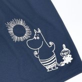 ムーミン ＆リトルミイ リラックスドライパンツ ネイビー アパレル MOOMIN