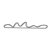 ferm LIVING ファームリビング タオルハンガー Curvature 壁掛けおしゃれ ウォールハンガー 真鍮 北欧 雑貨 インテリア キッチン バスルーム うねうね ホテルライク フェミニン