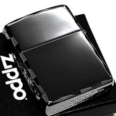 ZIPPO アーマー 三面彫刻 ストリームエングレーブ ブラックニッケルミラー ジッポ ライター 両面加工 シャインレイカット アラベスク 黒 おしゃれ 重厚 高級 メンズ かっこいい ギフト プレゼント