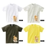 【Tシャツ 半袖 】276 柴犬ドリル 柴犬 ブルブル 回転 ぶるぶる 犬 大きいサイズ リンクコーデ オリジナル デザイン メンズ レディース キッズ [ 5.6オンス 厚手 綿100% 豊富なカラー ] コットン シャツ