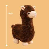 アルパカ ぬいぐるみ リアル 動物 アニマル ふわふわ かわいい 置物 インテリア 子供 おもちゃ ごっこ遊び 誕生日 プレゼント ギフト 癒し