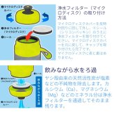 BRITA ブリタ ボトル型浄水器 アクティブ  0.6リットル  マイクロディスク( 浄水フィルター)3個入り 総ろ過水量:150 L  携帯型 浄水 ボトル サイズ：高さ23.5cm 直径7.5cm 重量:146 g 本体:中国  フィルター:ドイツ (カラー:3色)