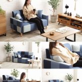 ソファ 座椅子 ー 2人掛け ロー 2P 二人掛け おしゃれ パッチワーク コンパクト 子供部屋 リビング