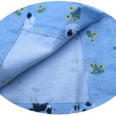 女の子 パジャマ 【春・秋・冬】綿100％ ネル素材 女の子 ひつじ柄 キッズパジャマ 100～120cm（3～8歳） こども ベージュ・ブルー ナイトウェア