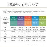 夏ラグ 夏用カーペット 純国産 い草 上敷き カーペット 双目織 『草津』 江戸間8畳(約352×352cm）
