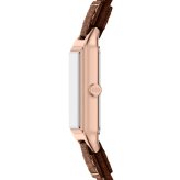 フォッシル FOSSIL 腕時計 レディース RAQUEL デイト アナログ ブラウン レザーウォッチ ES5503【2026 新作】