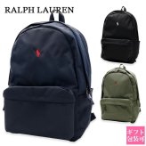 選べる3色 ポロ ラルフローレン リュック POLO RALPH LAUREN 9AR151 バックパック リュックサック メンズ レディース ポニー刺繍 B4 A4 PC収納 15インチ 通勤 通学 大容量 ブラック ネイビー オリーブ