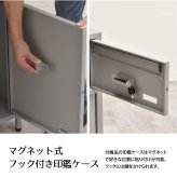 宅配ボックス Posten(ポステン) ONGS0257 宅配BOX 2段 ブラック グレー 鍵付き 大型 大容量 ポスト 郵便 錆びにくい おしゃれ シンプル 置き配 新聞 配送 受け取り 新生活