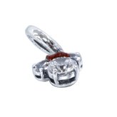 ボックス・ショッパー付 PANDORA(パンドラ) ★ Disney Minnie Mouse Silhouette Dangle Charm ★ ディズニー ミニーマウス シルエット ダングル チャーム ★ ブレスレット カスタマイズ アクセサリー シンプル 日常使い 誕生日 記念日 母の日 プレゼント ギフト｜チャーム 単品