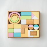 積み木 SOUNDブロックス Large シャーベットカラー | 誕生日プレゼント   1歳 1歳半 2歳 女の子 男の子 名入れ 誕生日 プレゼント おもちゃ 木のおもちゃ 木製玩具 木製 知育玩具 誕生日 クリスマス プレゼント 入園祝い ギフト ベビーギフト エデュテ