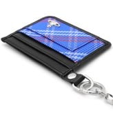ヴィヴィアンウエストウッド ICカードケース チェーン付き 薄型 メンズ 男性用 カードホルダー カード入れ Vivienne Westwood ヴィヴィアン チェック ブルー VW4301 (5403000RU-C00A8-K204) 【2026年秋冬モデル】 【ラッピング無料 誕生日 お祝い プレゼント ギフト 贈り物】