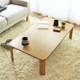 テーブル 折りたたみ 座卓 ゼン IW-1164B 幅110cm 奥行64cm ロー センター リビング 応接 折れ脚 折り畳み 長方形 来客用 お盆 年末年始 木製 和風 和モダン ナチュラル 岩附