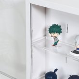 コレクションケース kake Milk ホワイト・レッドブラウン・イエロー・グリーン 4色展開 収納ラック オープンラック シェルフ 整理棚 収納家具 おしゃれ シンプル 新生活 インテリア 不二貿易