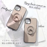 iphone13 ケース リング付き 本革 iphone13Pro iphone13ProMAX iphone13mini MagSafe対応 レザー スマホリング スタンド アイフォン 13 pro max mini マグセーフ対応 マグネット 13プロ マックス ミニ スマホケース 大人可愛い レディース 薄型 軽量 高級 ゴールド 送料無料