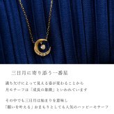 ダイヤモンド ネックレス 0.04ct 三日月 月 K10 K18 10K 18K 10金 18金 プラチナ 女性 レディース 誕生日 記念日 プレゼント ギフト 誕生日プレゼント 10代 20代 30代 40代 妻 彼女 ムーン ゴールド ホワイトゴールド ピンクゴールド イエローゴールド ダイヤ 揺れる アクセサリー アレルギー対応 金属アレルギー
