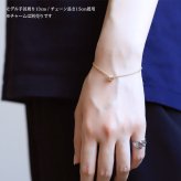 ブレスレットチェーン あずきチェーン 太さ1.5mm K10イエローゴールド 長さ選べる 15 ～20 ブレスレット チェーン ハワイアンジュエリー メンズ レディース 誕生日 プレゼント ハロウィン 【品番：CH176-B-Y】