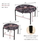 センターテーブル ネストテーブル 円形 スタッキングテーブル センターテーブル サイドテーブル コーヒーテーブル 小物置き 軽量 おしゃれ 北欧 丸型2個セット 大理石調 ーサイド かっこいい \12 305%offクーポン配布 モダン スチール 机