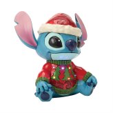 スティッチ クリスマスセーター LED 17.8cm リロ&スティッチ クリスマス | ディズニー トラディションズ ジムショア グッズ フィギュア 人形 置物 彫刻 Jim Shore 正規輸入品