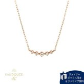 【無料ラッピング】  ヨンドシー 4℃ EAU DOUCE4℃ K18 ピンクゴールド ネックレス ダイヤモンド レディース ブランド 正規品 新品 ギフト プレゼント 人気 おすすめ 誕生日 記念日 クリスマス 送料無料