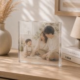 親子写真 ガラスブロック 赤ちゃん 記念写真 記念日 置き物 銀婚式 家族 プレゼント 写真立て クリスタル オリジナル 名入れギフト 感謝 フォトキューブ おしゃれ 祖父母 フォトブロック 名入れ オーダーメイド 思い出 成長記録 両親 高級 子ども 親孝行 三世代 フォトギフト 写真入り 写真プレート リビング 敬老の日 贈り物 誕生日 金婚式 ギフト 写真 母の日 父の日 記念品【c01】