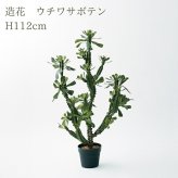 観葉植物 造花 ユーフォルビア BROWN 全高約112cm 中型 フェイクグリーン 本物そっくり おしゃれ インテリア 人工観葉植物 アーティフィシャルグリーン オフィス 店舗 ホテル 開店祝い 室内 多肉植物 フェイク