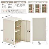 ロック付き収納 レクタンボックスM ONLS0394 ダイヤルロックキー付き 幅30cm 奥行36cm 高さ60cm リビング収納 韓国スタイル カジュアル 角型 スチール 鍵付き収納 鍵付きロッカー パーソナル収納 書類収納 小物整理 オフィ