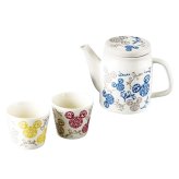 ディズニー 茶器セット ステンレス茶コシ付  ／ティーポット コーヒー・お茶用品 キッチン用品 お中元 御中元 ギフト 暑中 残暑 お盆 初盆 新盆 お供 御供 ギフト 2026 送料無料 ギフト プレゼント プチギフト 内祝い 快気祝い 出産祝い 結婚祝い 引出物 新築祝い お返し