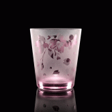 猫とお花見気分の桜グラス さくら 春 ねこ プレゼント ギフト 記念日 誕生日 母の日 父の日 クリスマス ピンク バレンタイン
