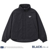 Reebok リーボック モンスターブルゾン レディース rl-6502 中綿ジャケット スタンドネック ミリタリー アウター ナイロン タスラン ダイヤキルト 防寒 刺繍 オーバーサイズ スポーツ カジュアル アウトドア M L LL 2026FW Karlas
