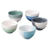 【ギフト対応無料】Zen -禅- ラグーンブルー ボール5Pセット (K-42) ※送料無料(北海道・沖縄は除く)